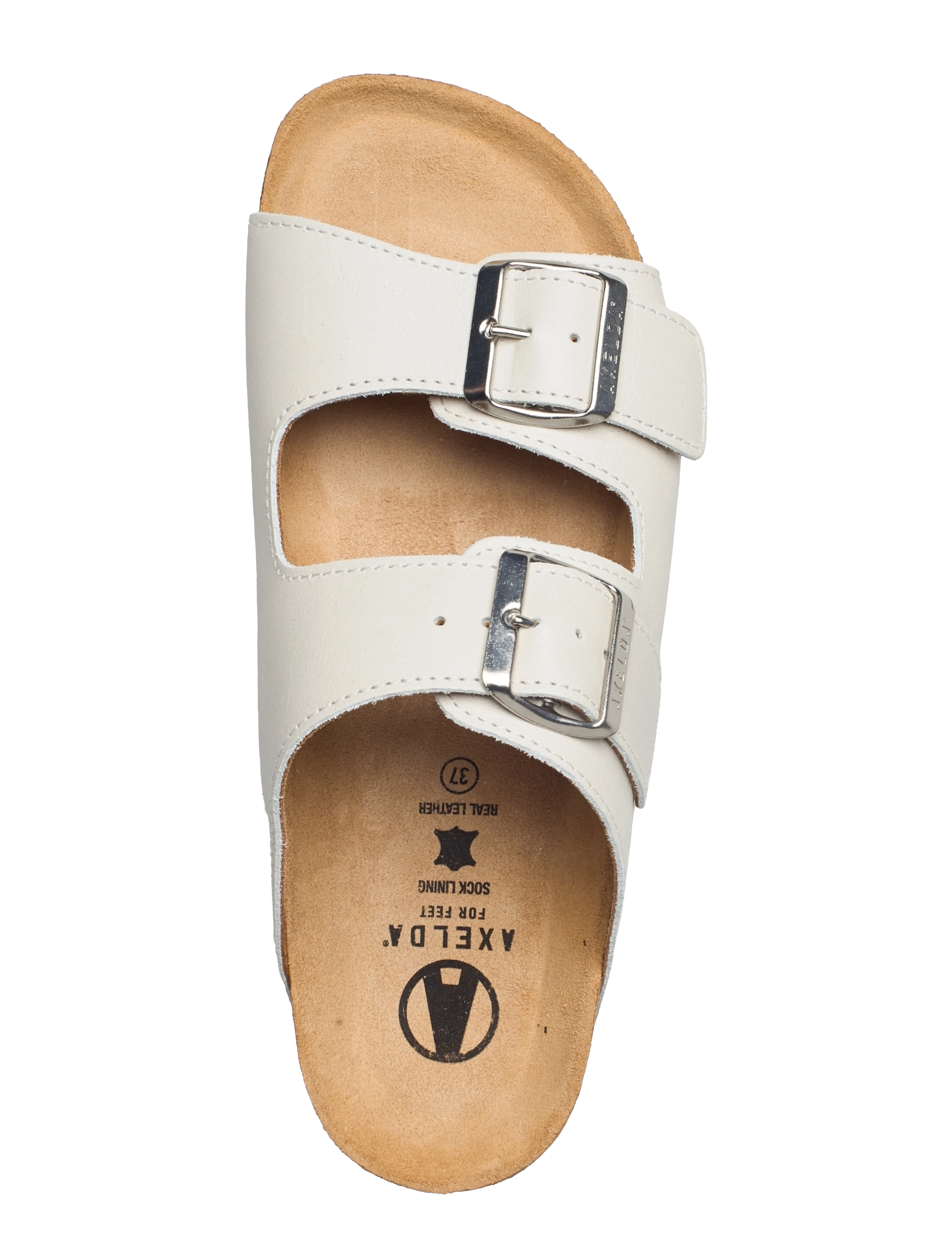 Axelda - Andrea - flade sandaler - white - 3
