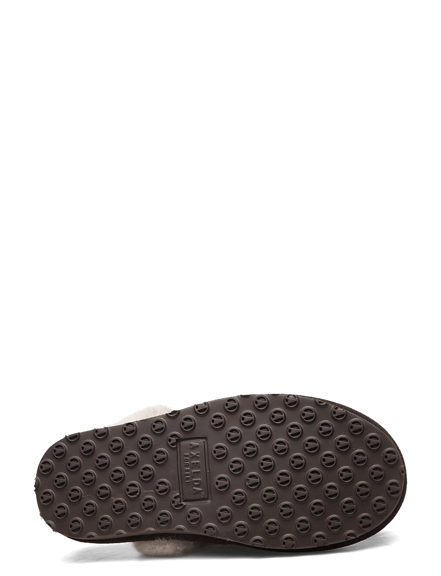 Axelda - Nancy - hjemmesko - chocolate/creme - 4