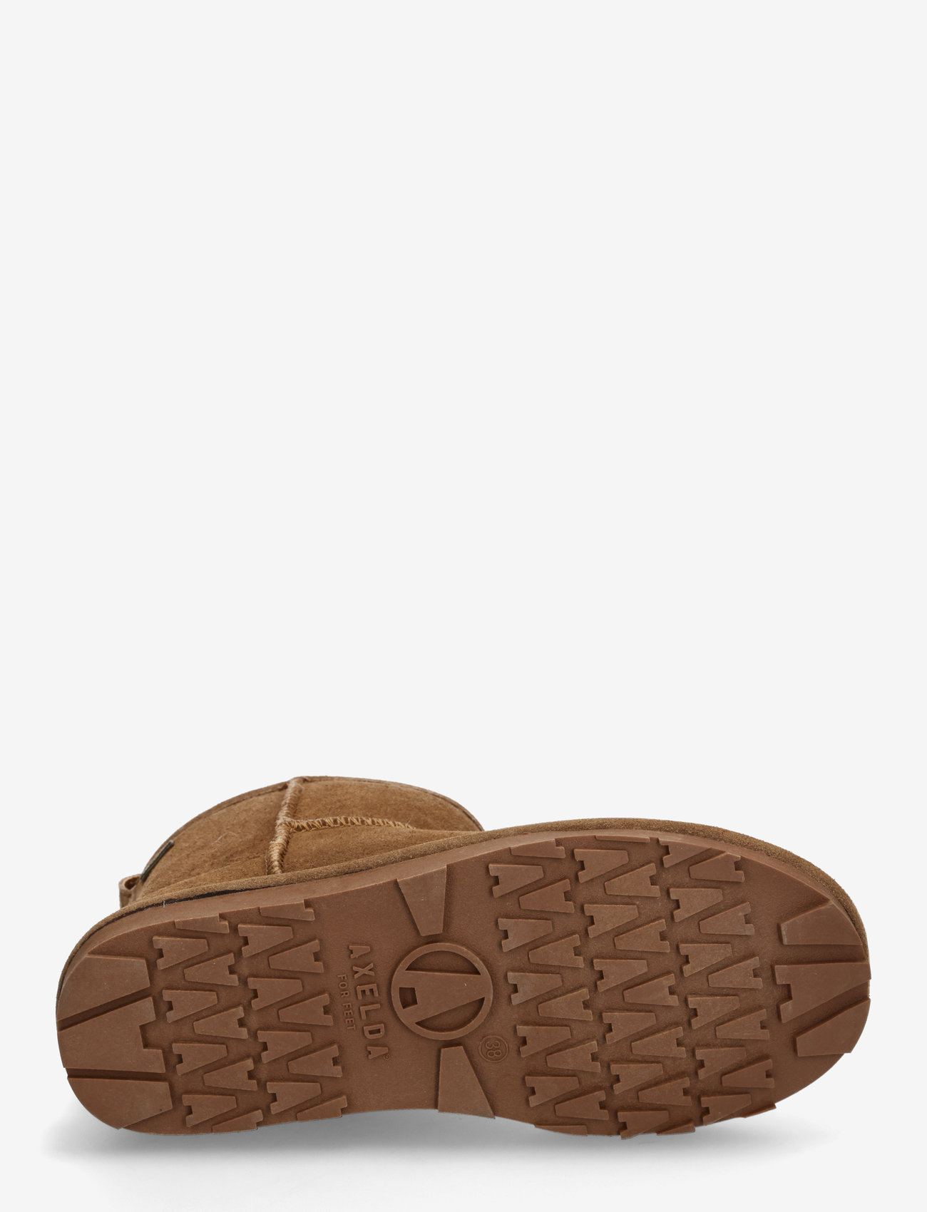 Axelda - Venezia (wool, waterproof) - efterårssko - chestnut/white - 4