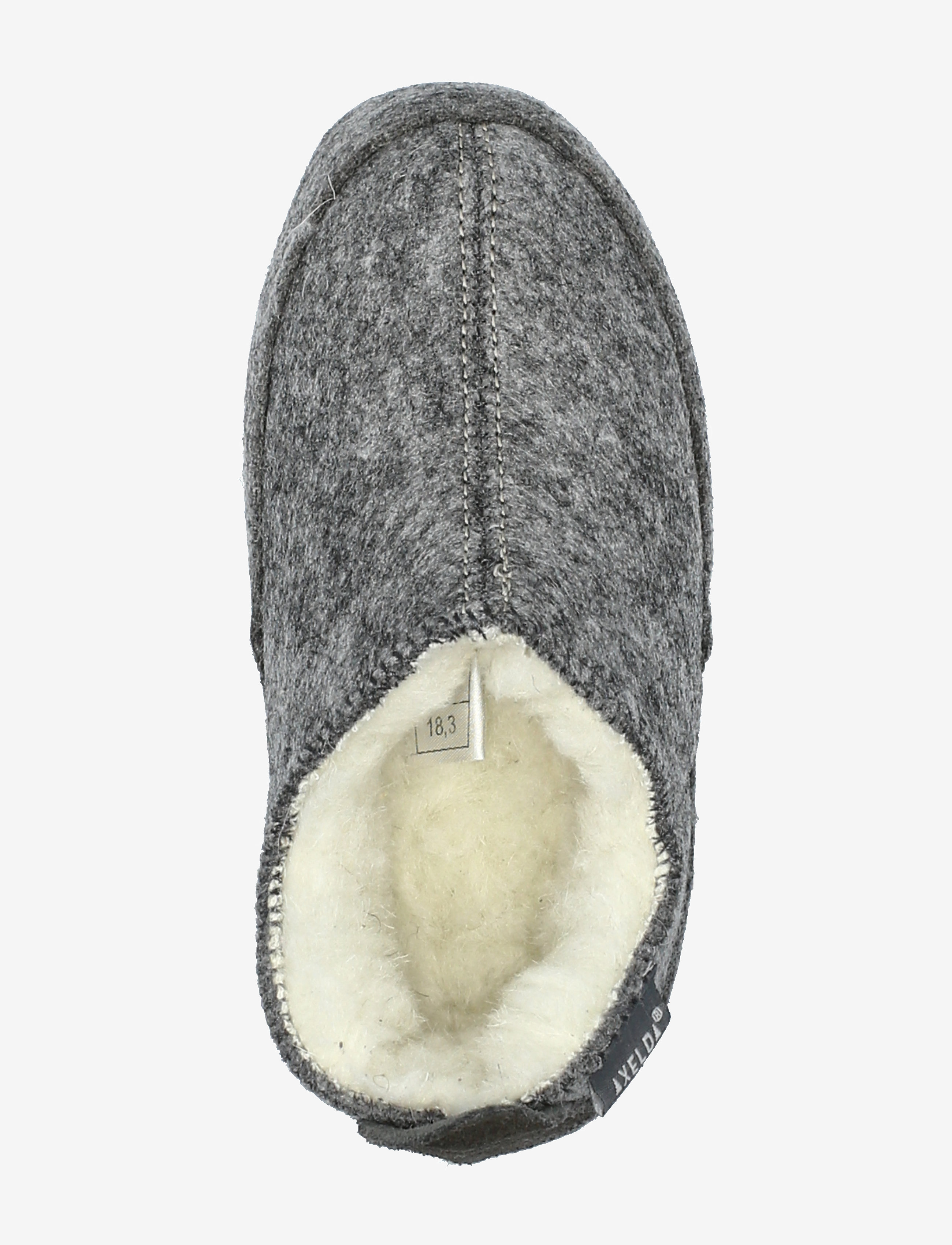 Axelda - Belgrad - tofflor - grey/white - 3