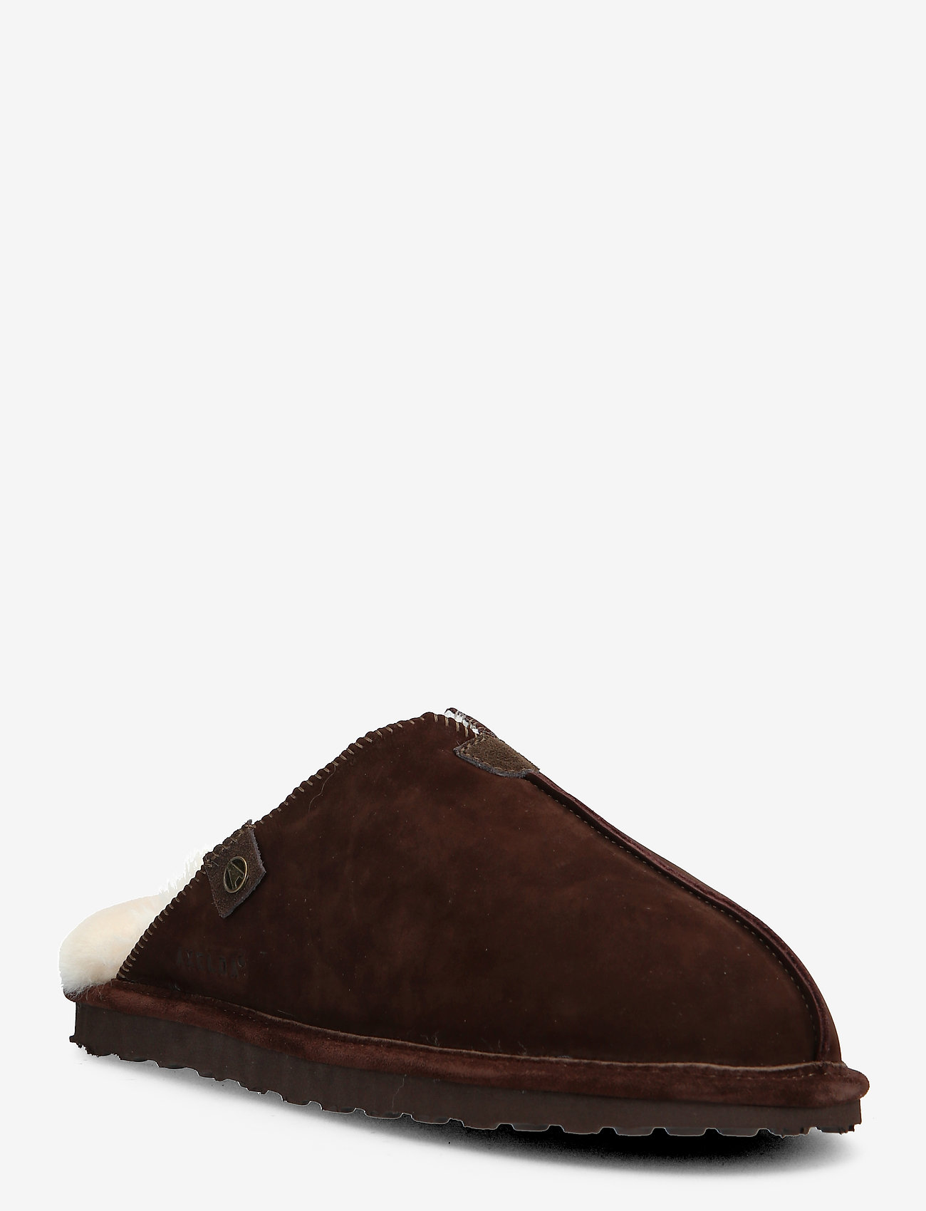 Axelda - Åbo - hausschuhe - dk brown/creme - 0