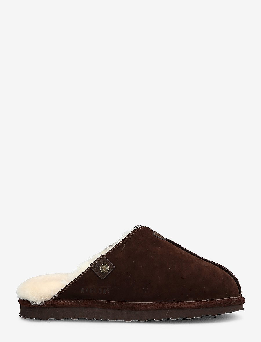 Axelda - Åbo - hausschuhe - dk brown/creme - 1
