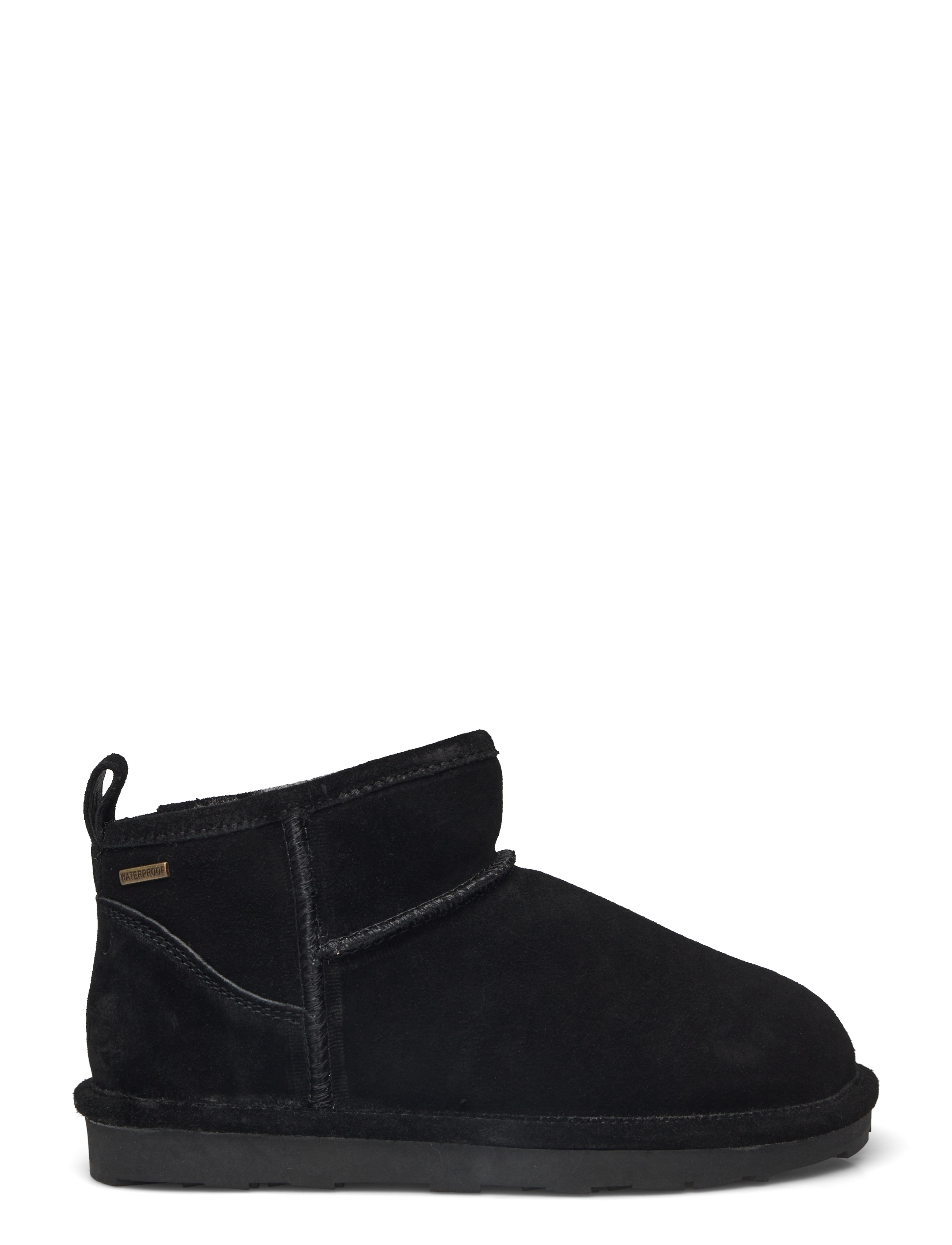 Axelda - Genoa WP - teddy boots - black/light grey - 1