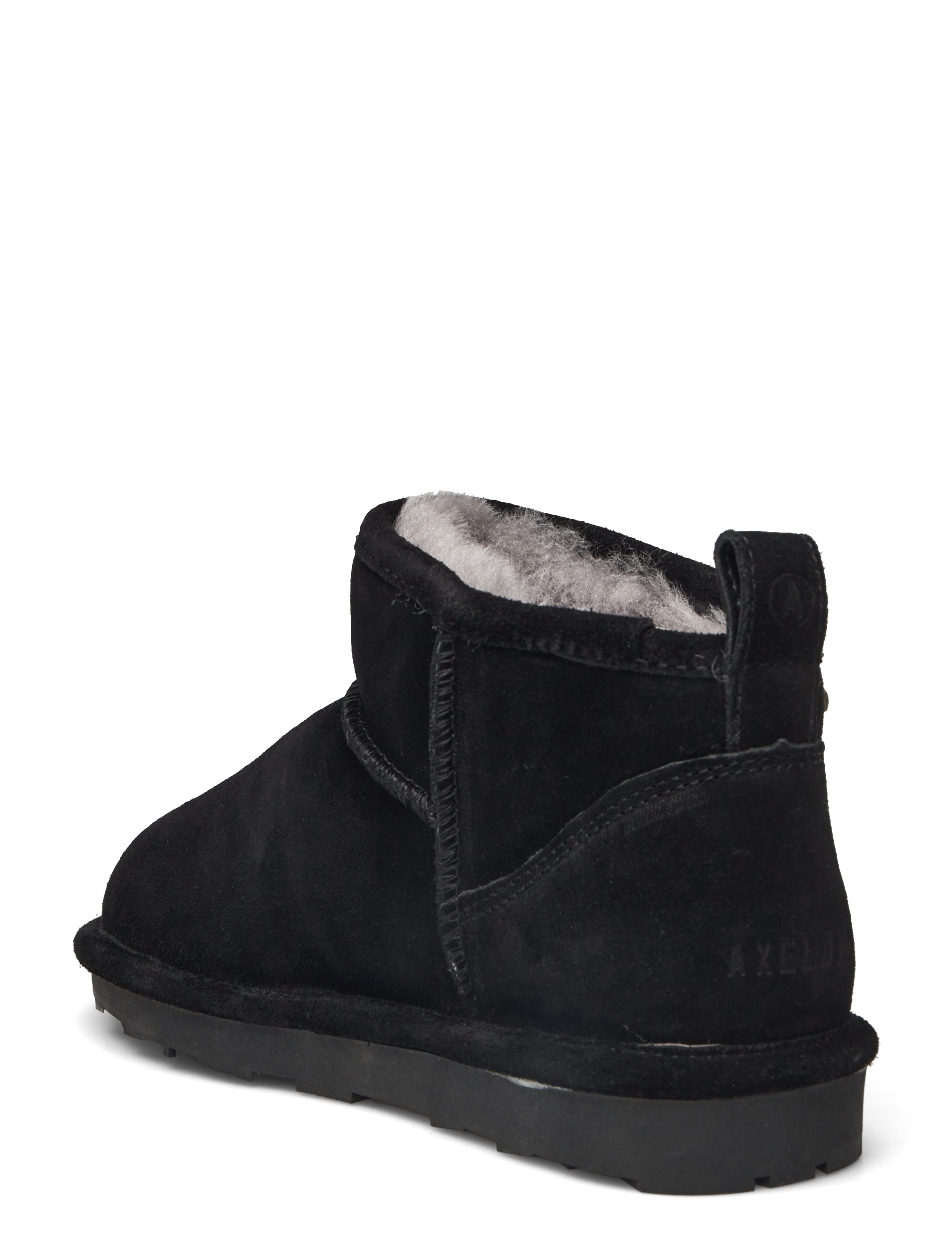 Axelda - Genoa WP - teddy boots - black/light grey - 2