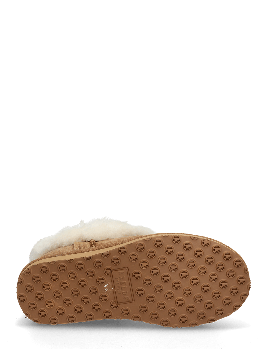 Axelda - Dovre - teddy-stiefel - chestnut/creme - 4