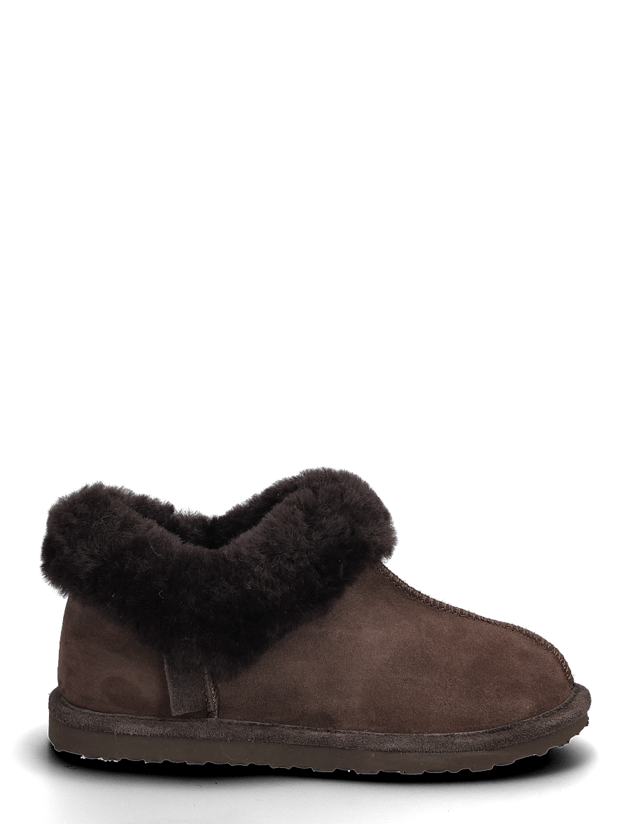 Axelda - Dovre - teddy-stiefel - chocolate - 1