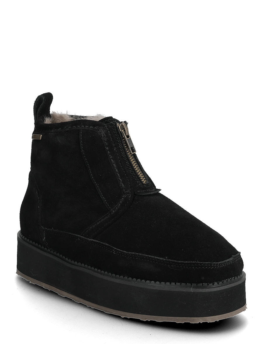Axelda - Bormio 2 WP - teddy boots - black/stone - 0