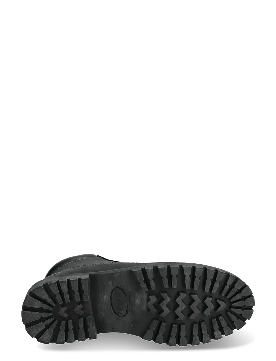 Axelda - Parma WP - kängor med snörning - black - 4