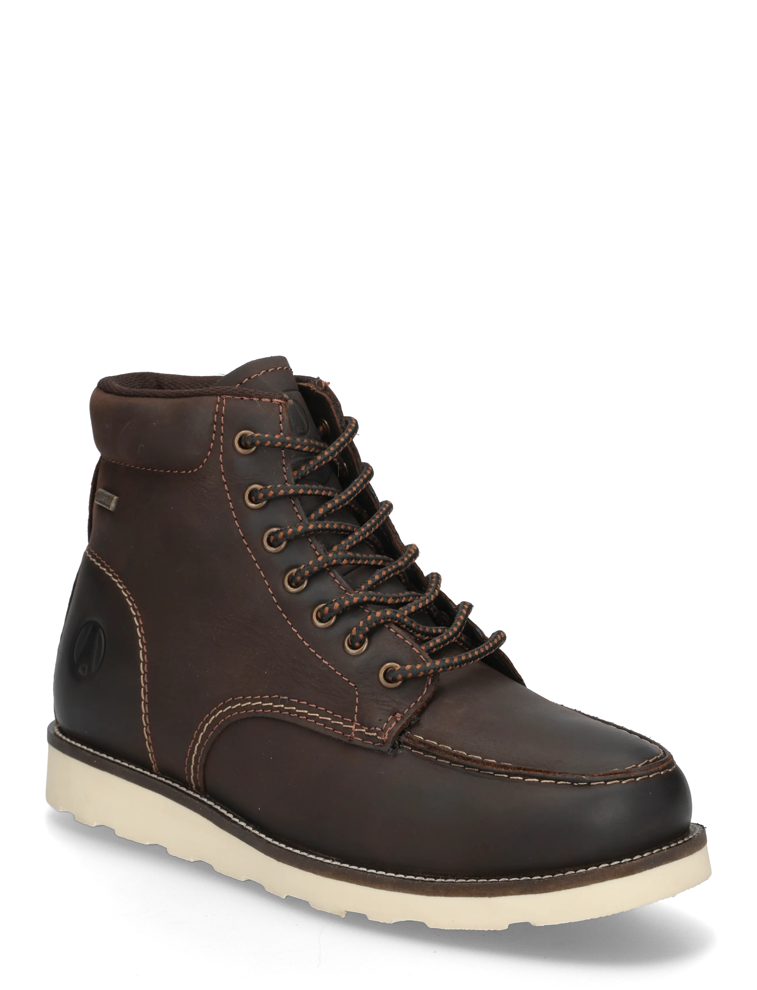 Axelda Turin WP+S - Skor - DARK BROWN / brown