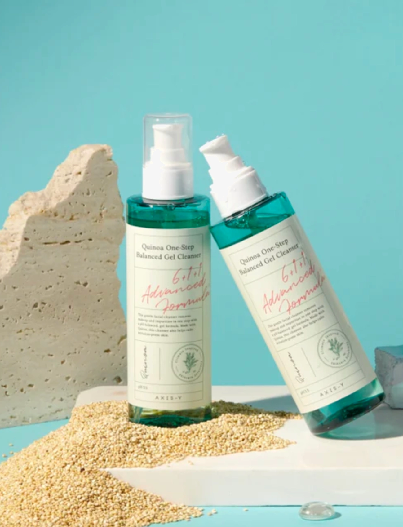 AXIS-Y - Quinoa One-Step Balanced Gel Cleanser - clear - 2
