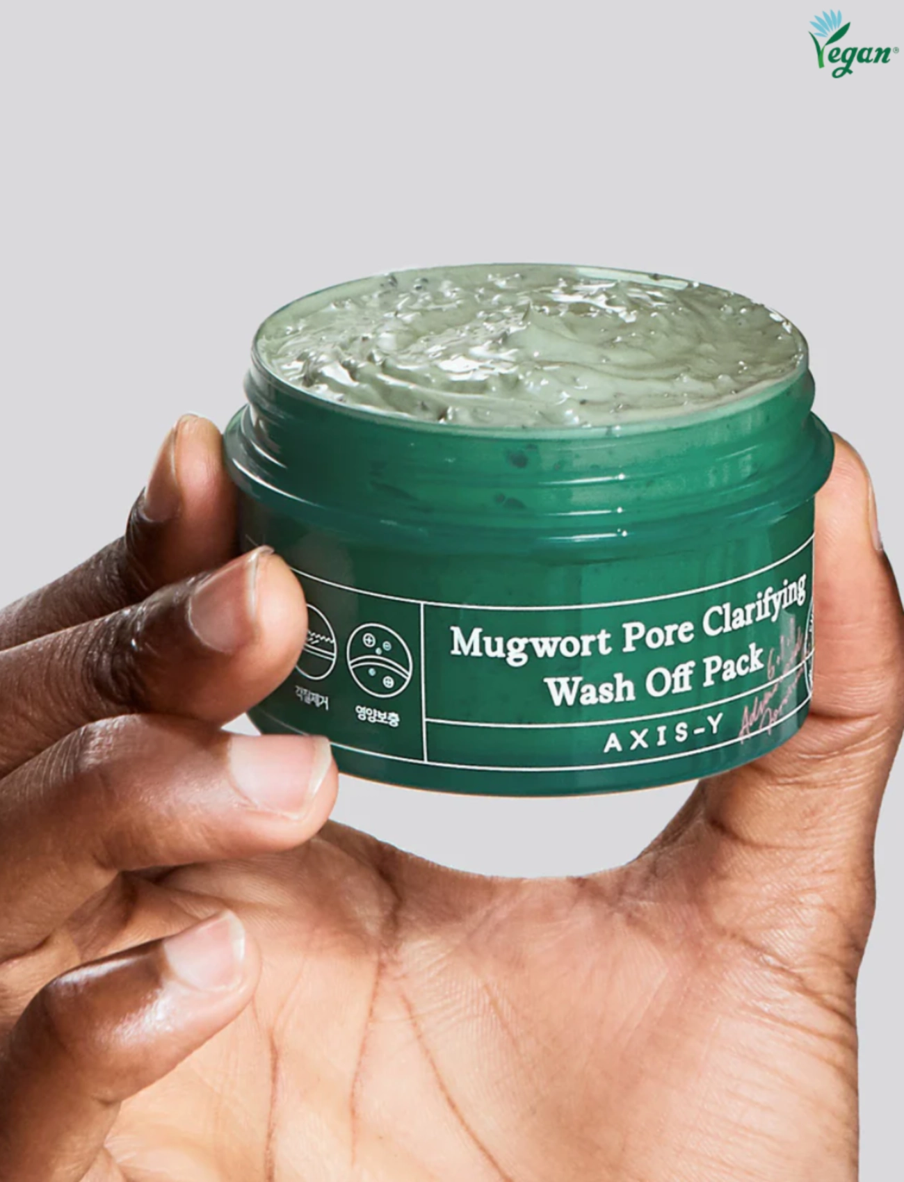 AXIS-Y - Mugwort Pore Clarifying Wash Off Pack - clear - 2
