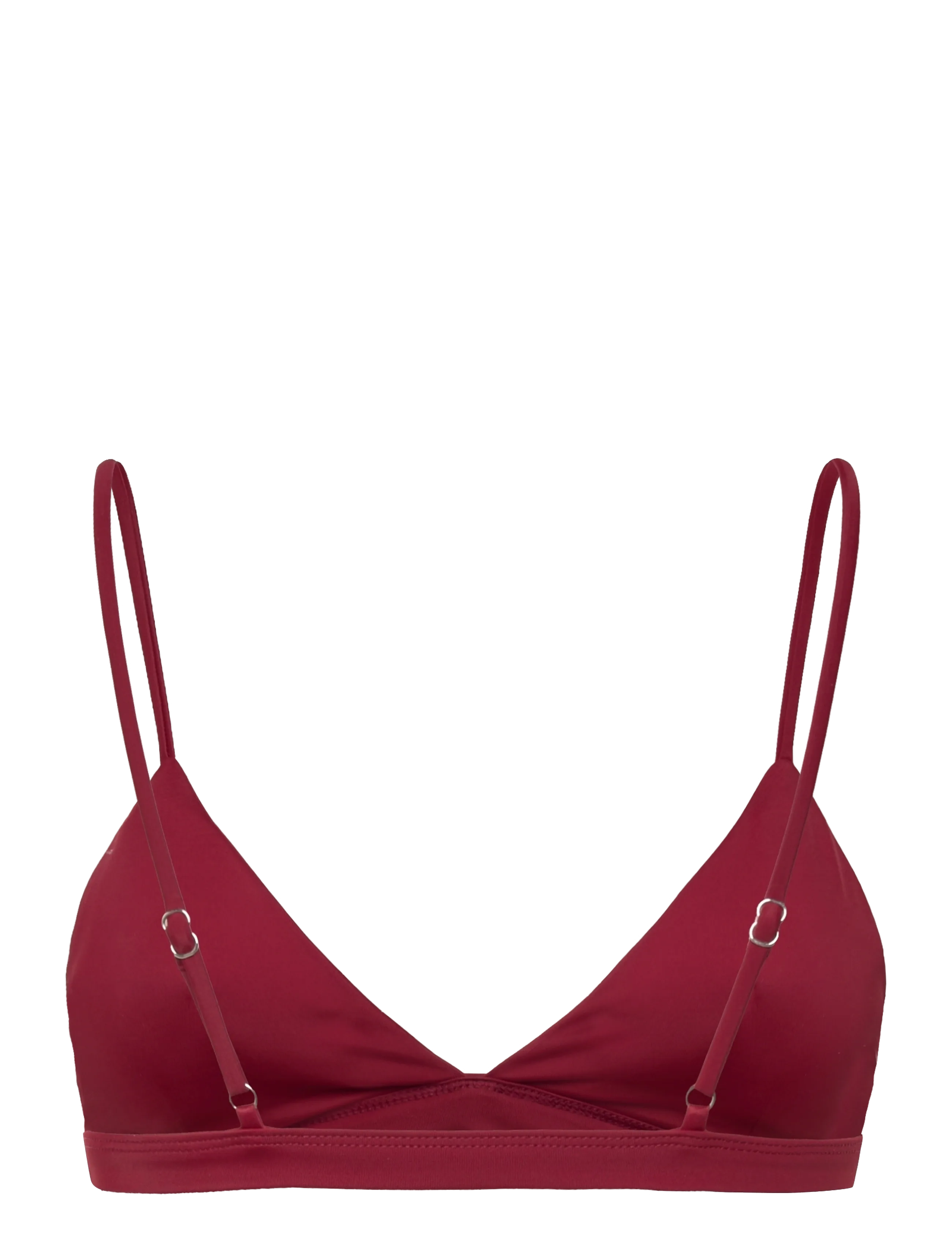 AYA Label - The Erato top - dreieck-bikini-oberteile - burgundy red - 2