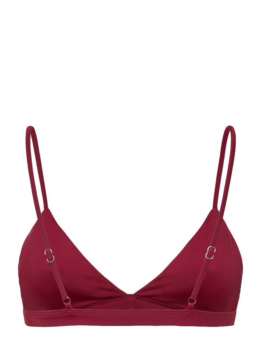 AYA Label - The Erato top - dreieck-bikini-oberteile - burgundy red - 2