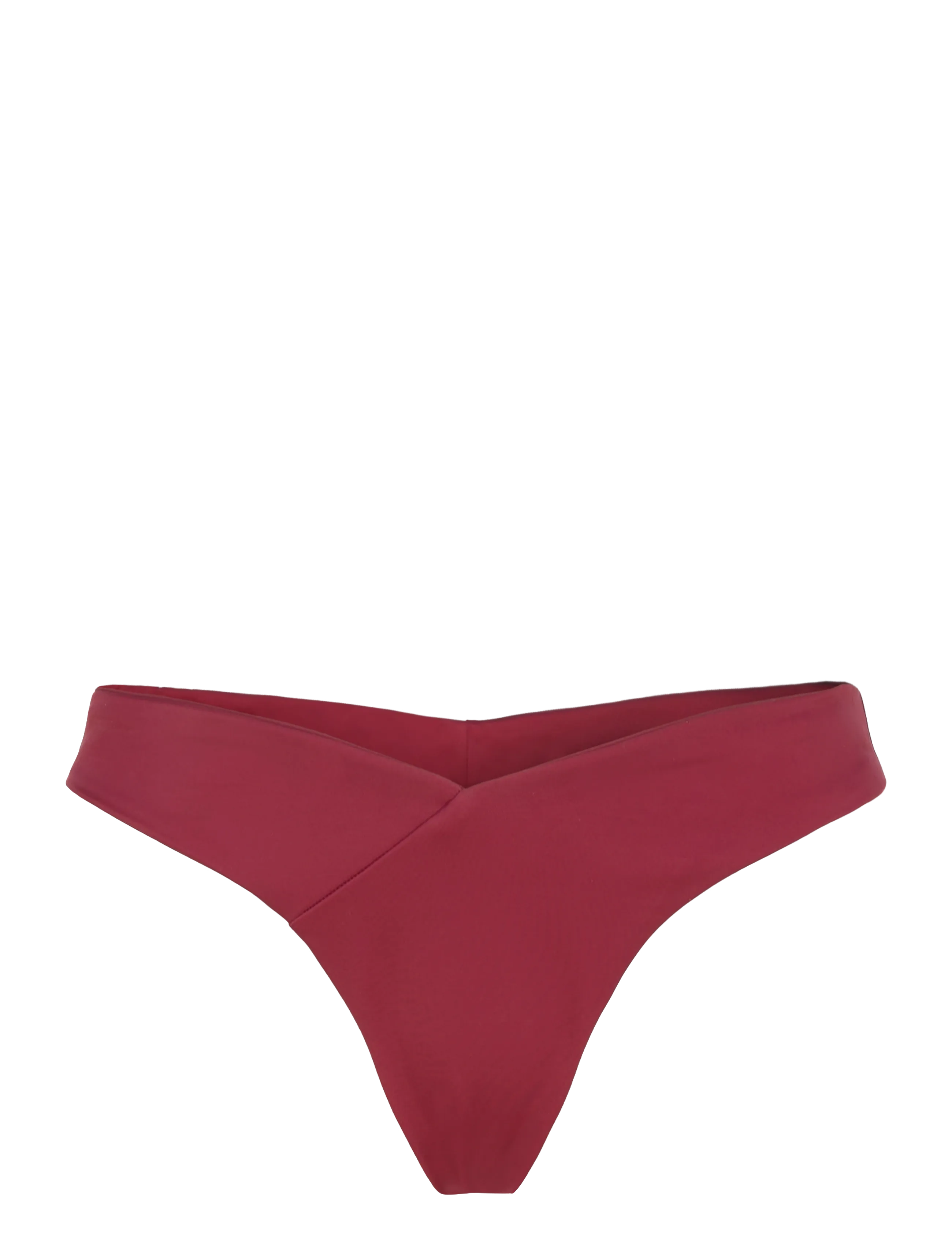 AYA Label The Aphrodite Bottom - Bademode - BURGUNDY RED / burgundy