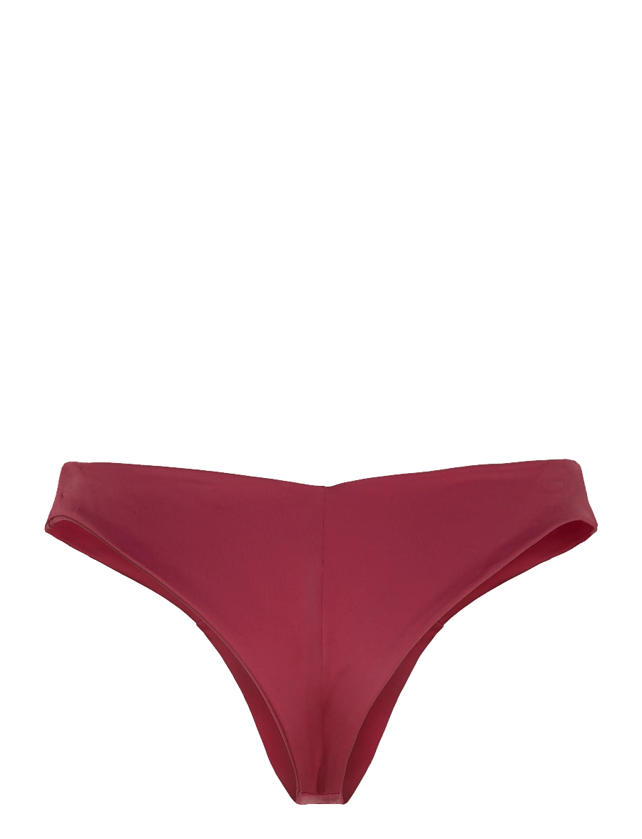 AYA Label - The Aphrodite Bottom - brazilian bikinis - burgundy red - 2