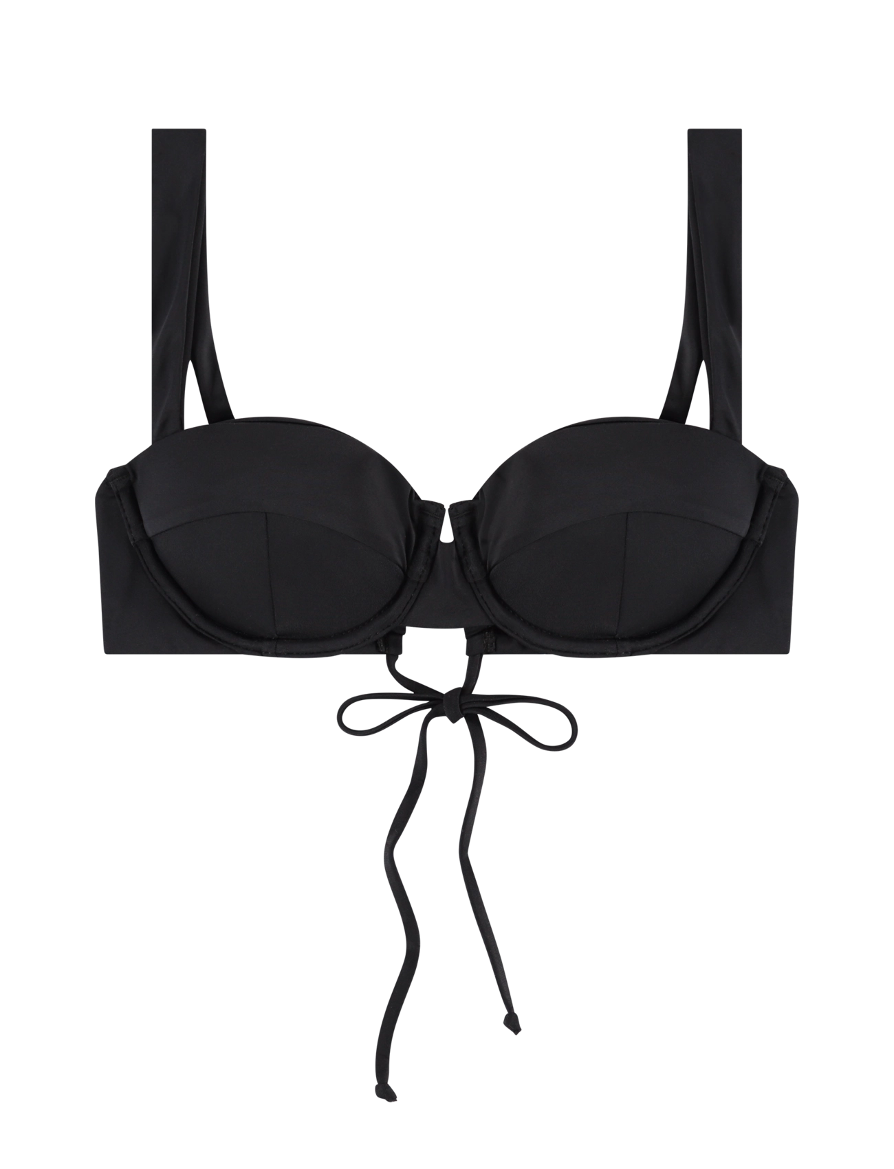 AYA LABEL The Clio Oberteil Schwarz - L - Damen