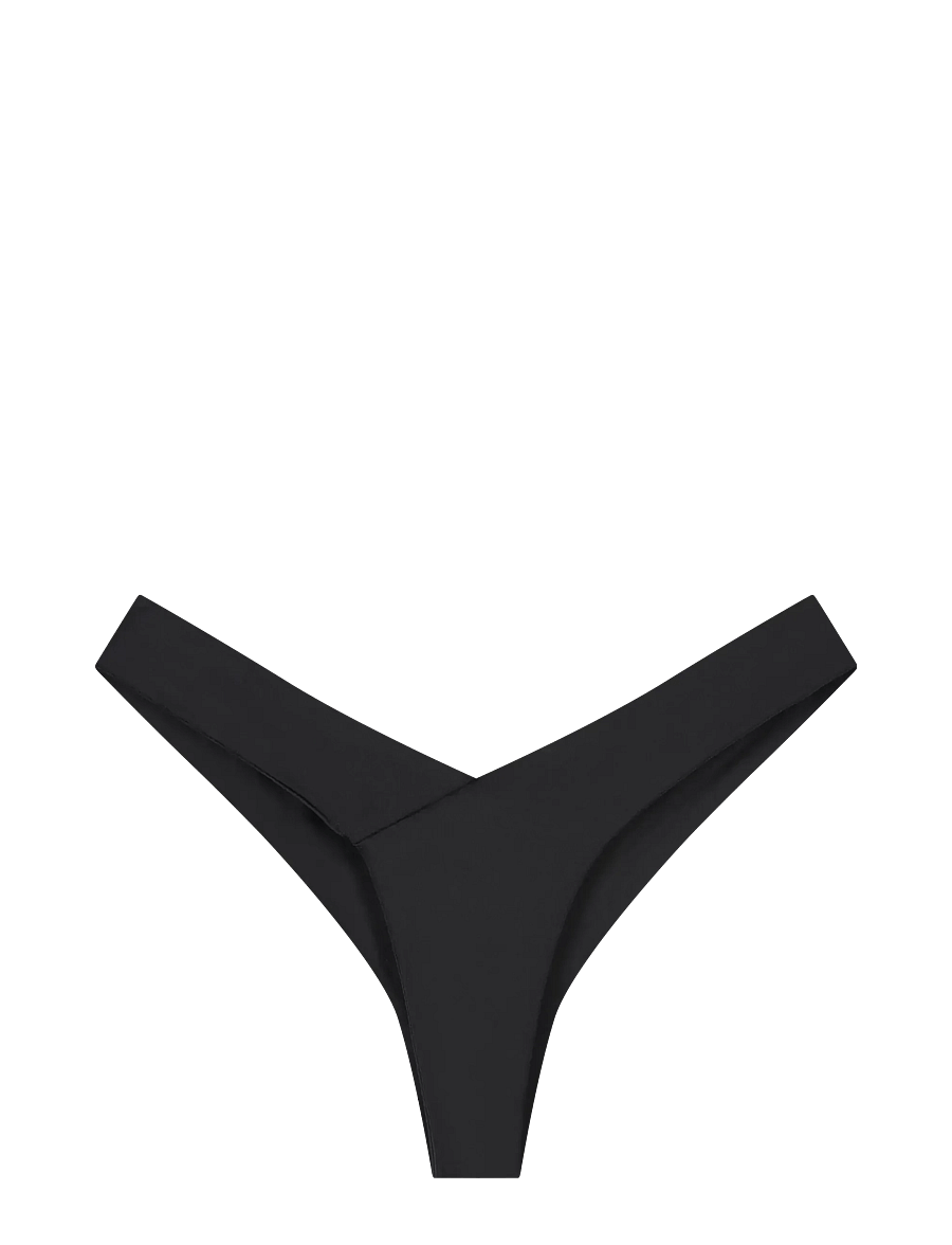 AYA Label - The Aphrodite Bottom - brazilian bikinis - black - 1