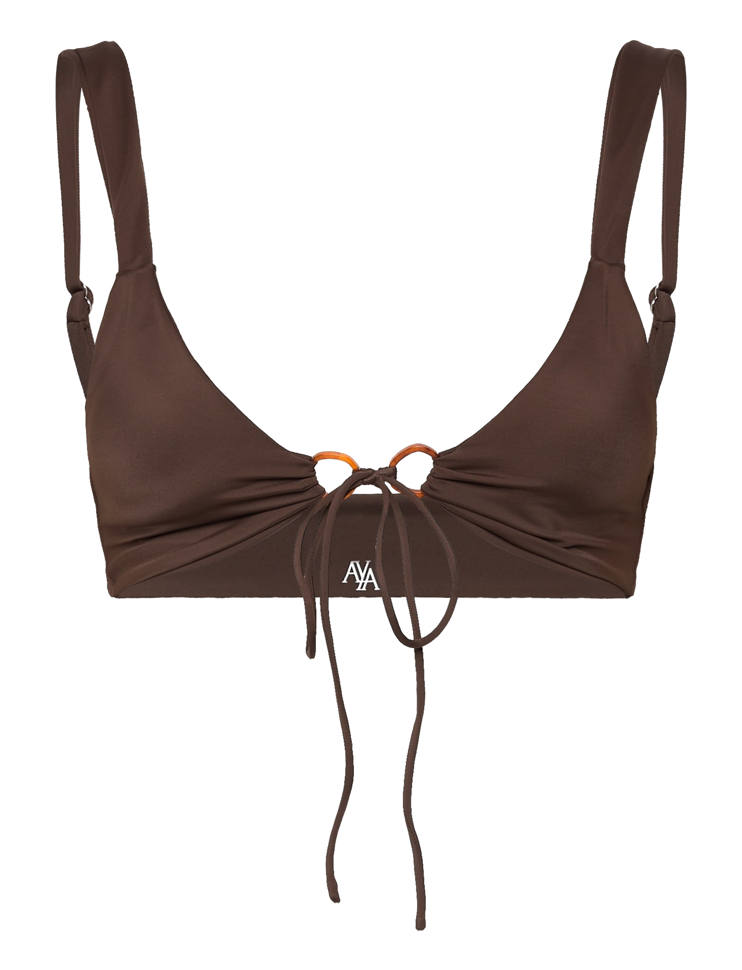 AYA LABEL The Athena Oberteil Braun - XS - Damen