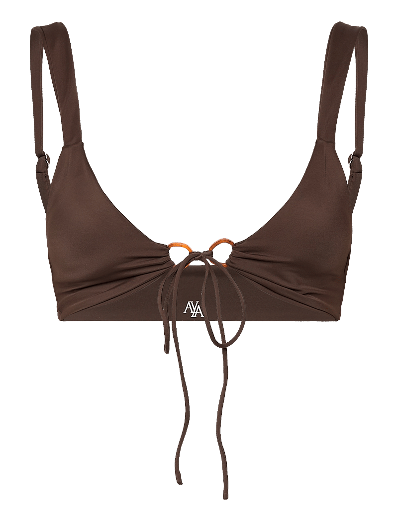 AYA Label - The Athena Top - triangelformad bikinis - ristretto - 1