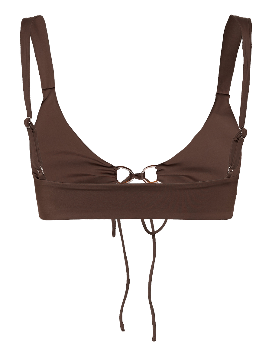 AYA Label - The Athena Top - dreieck-bikini-oberteile - ristretto - 2