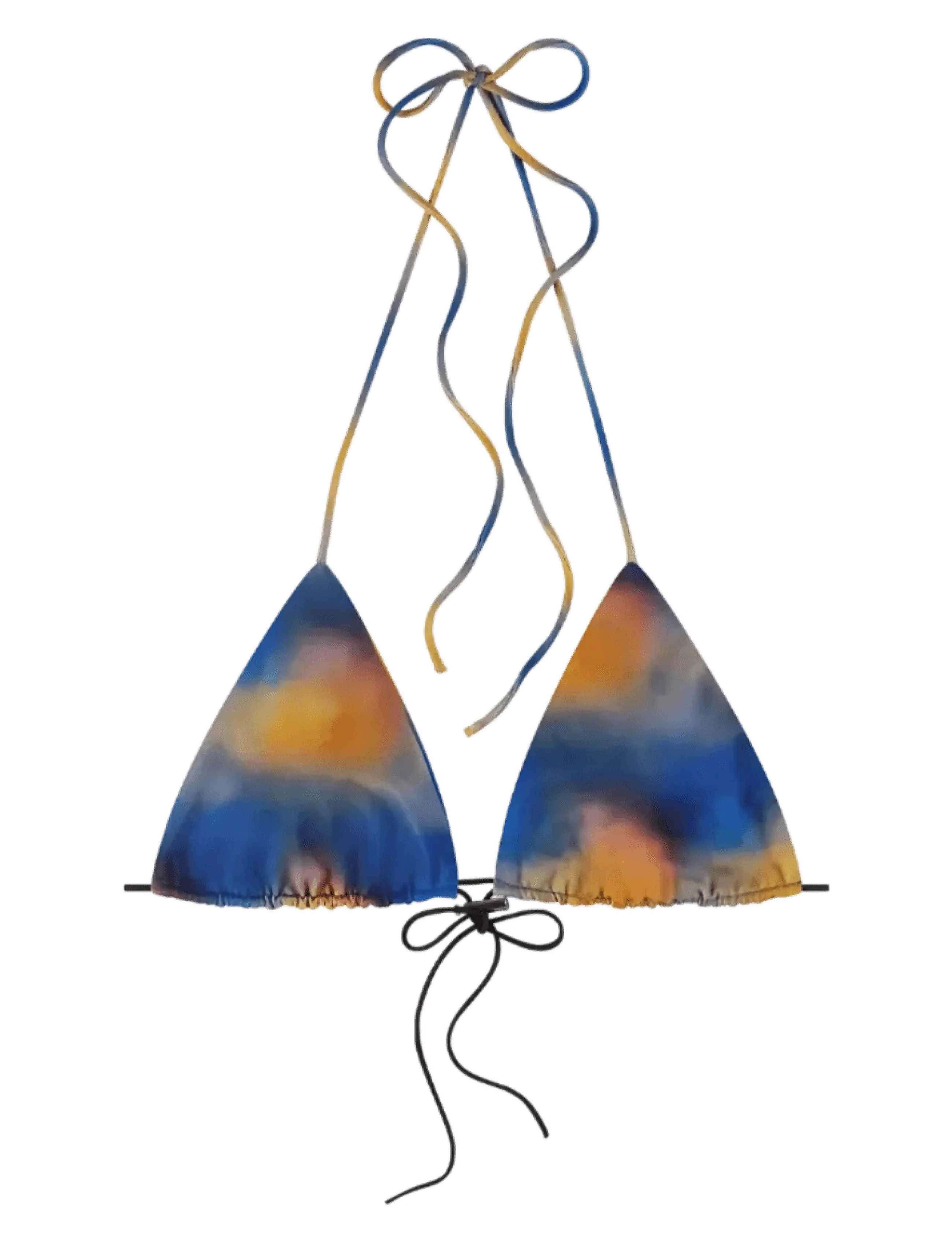 AYA Label The Pallas Top - Bademode - AURA BLUE / multi