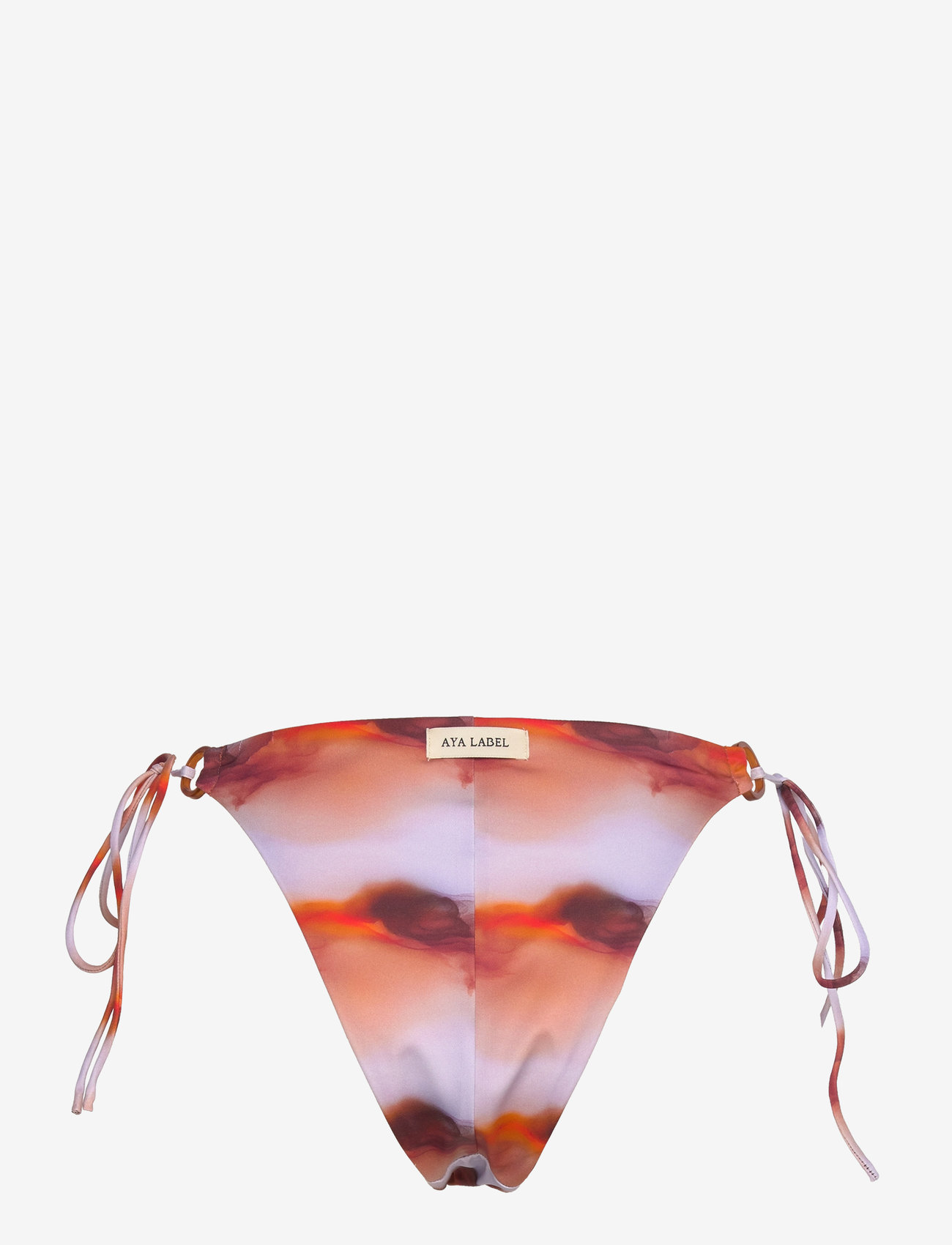 AYA Label - The Athena Bottom - side tie bikinis - aura brown - 1