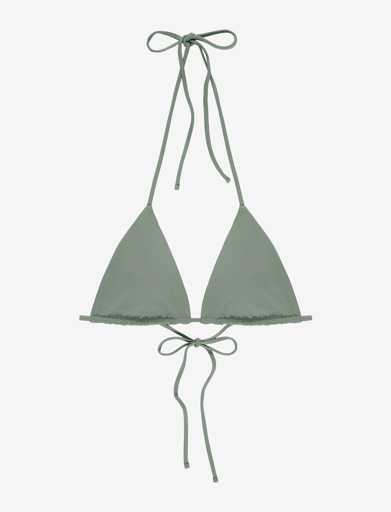 AYA Label - The Iris Top - triangle bikinis - sage green - 1