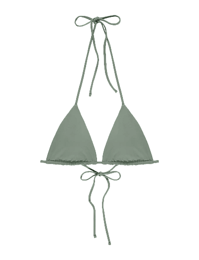 AYA Label The Iris Top - Bikini Tops - SAGE GREEN / green
