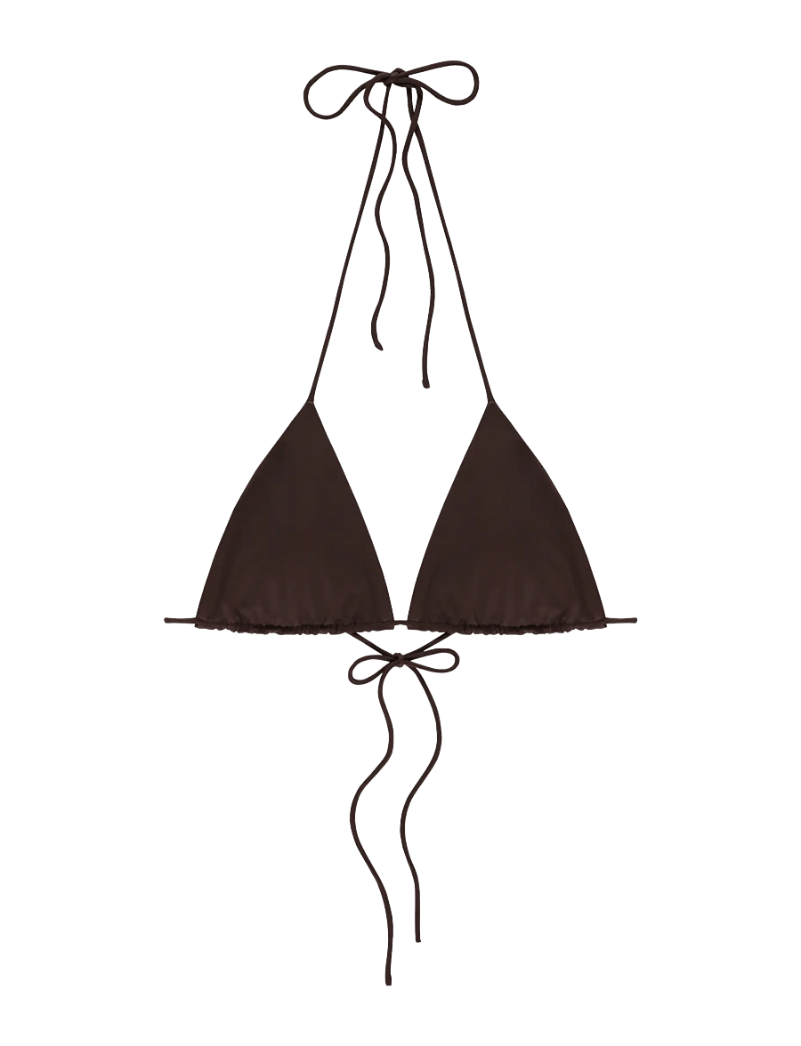 AYA Label - The Selene Top - Þríhyrnings bikini - ristretto - 1