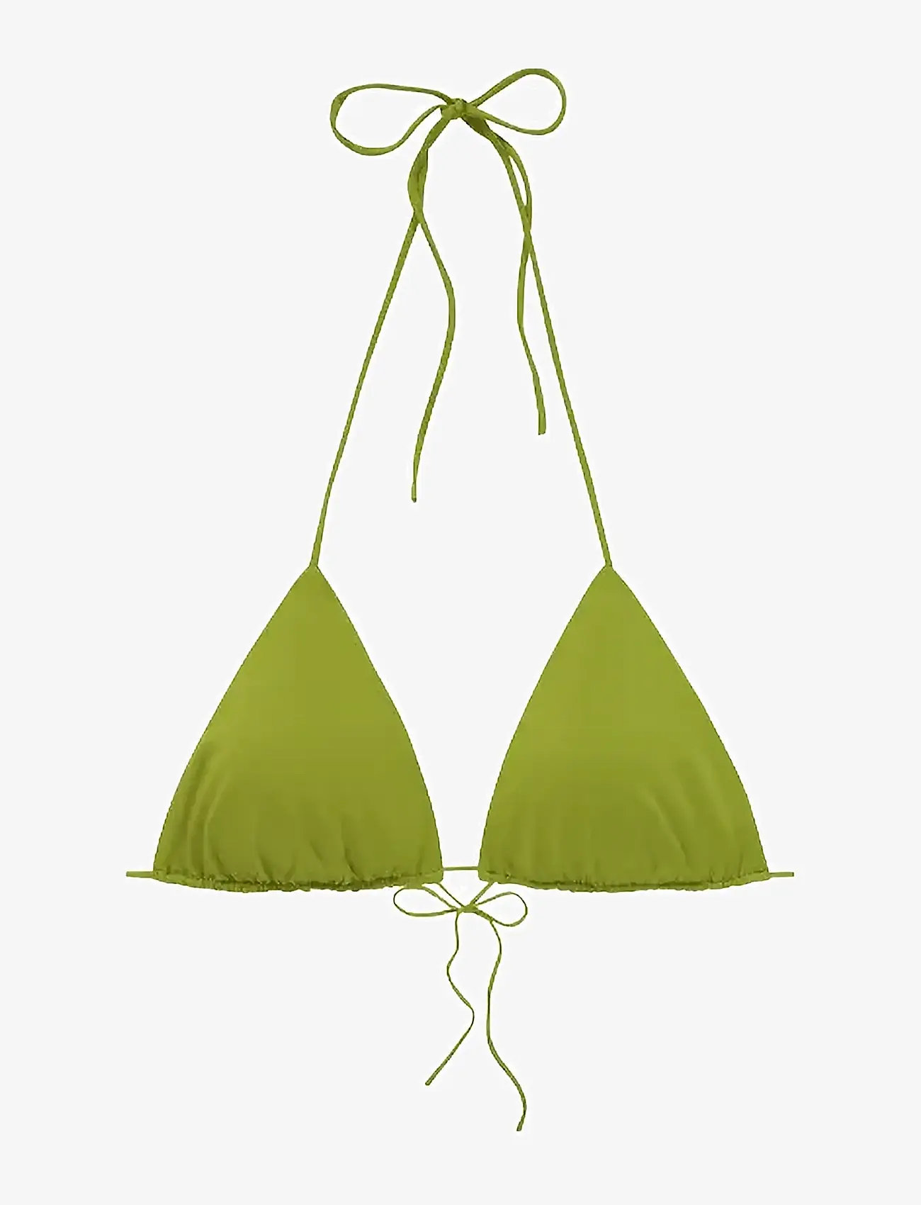 AYA Label - The Selene Top - triangelformad bikinis - lime green - 1