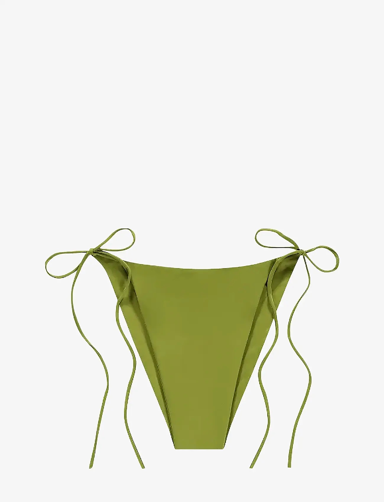 AYA Label - The Selene Bottom - bikinis mit seitenbändern - lime green - 0