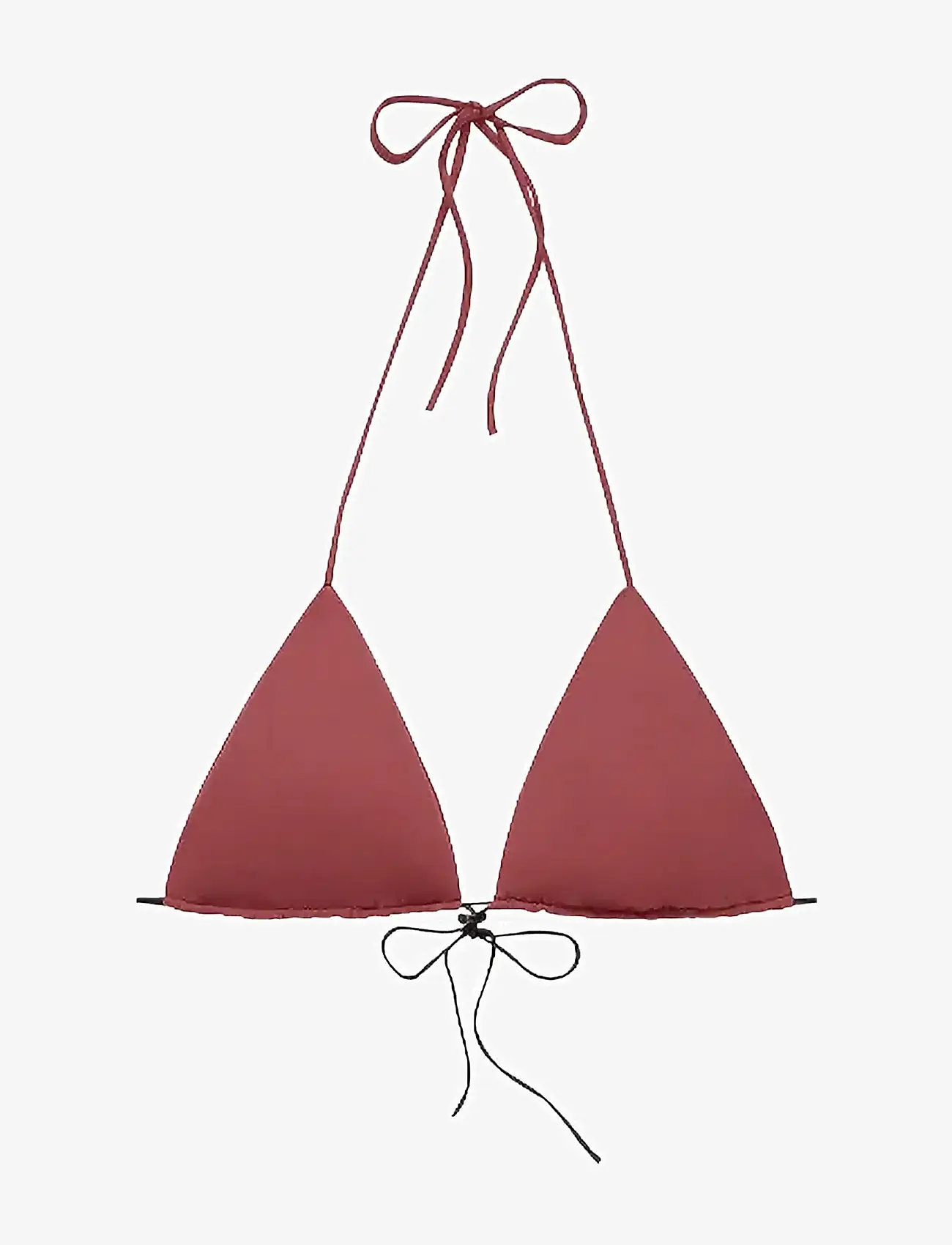 AYA Label - The Pallas Top - triangle bikinis - framboise - 0
