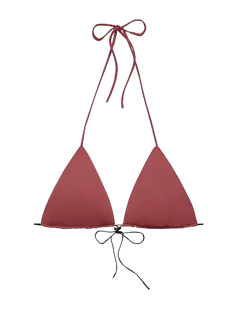 AYA Label - The Pallas Top - triangelformad bikinis - framboise - 0