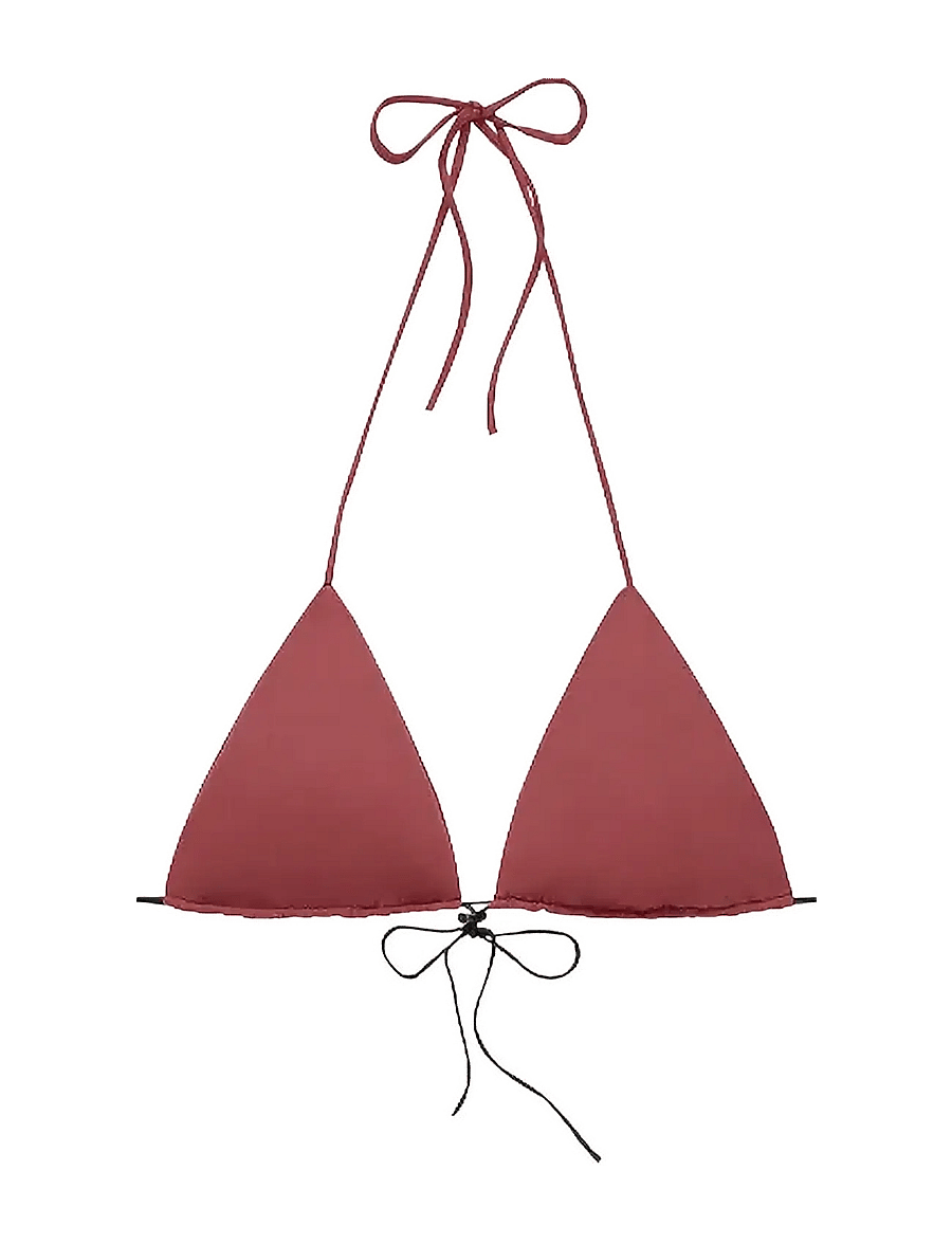 AYA Label - The Pallas Top - dreieck-bikini-oberteile - framboise - 0