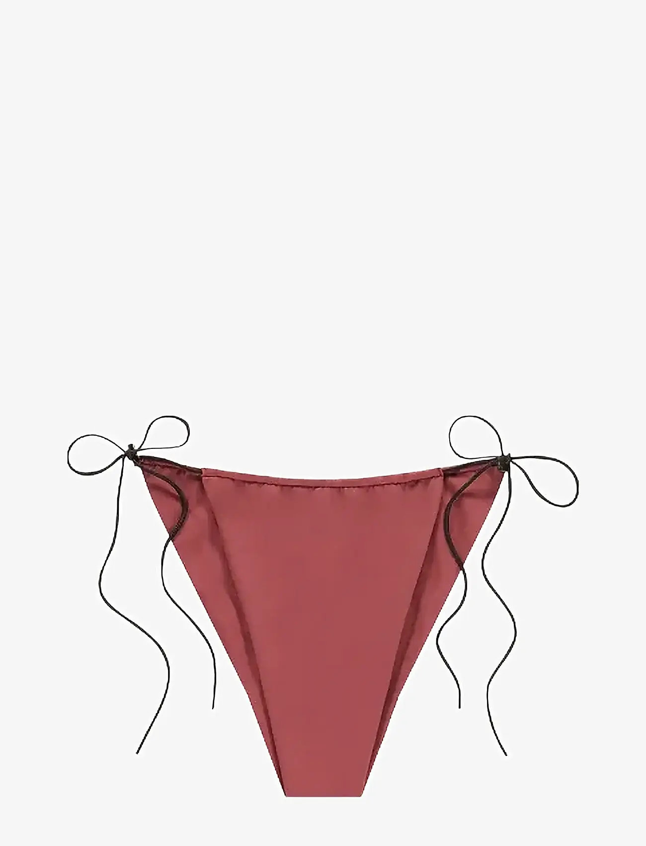 AYA Label - The Pallas Bottom - maillots deux pièces avec nœud sur les côtés - framboise - 0