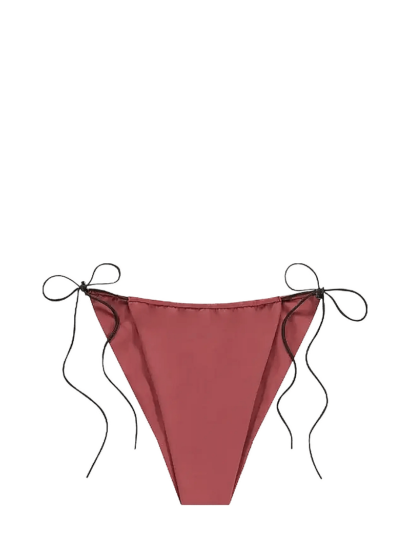 AYA Label - The Pallas Bottom - küljele seotavad bikiinid - framboise - 0