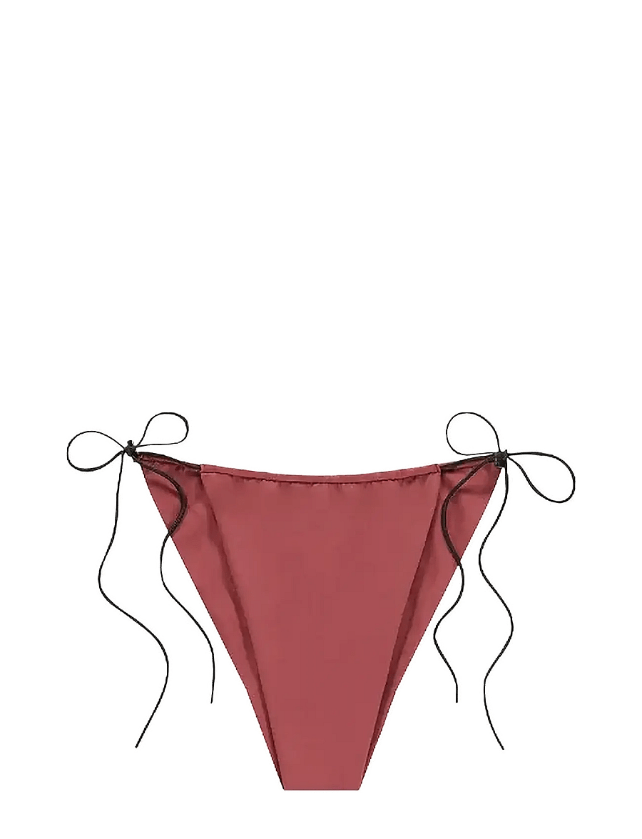 AYA Label - The Pallas Bottom - küljele seotavad bikiinid - framboise - 0