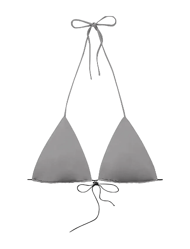 AYA Label - The Pallas Top - triangelformad bikinis - oyster grey - 1