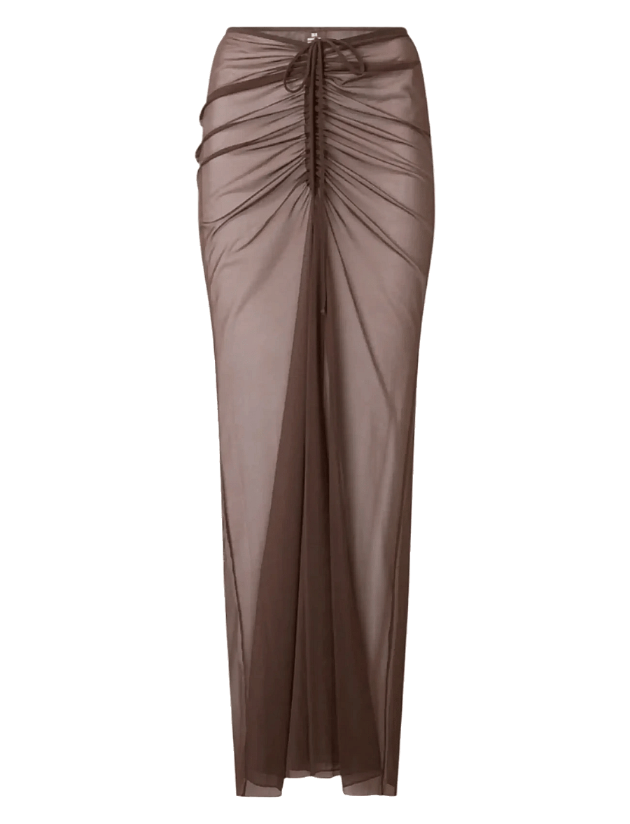AYA Label - The Athena Skirt Mesh - strandmode - ristretto - 1