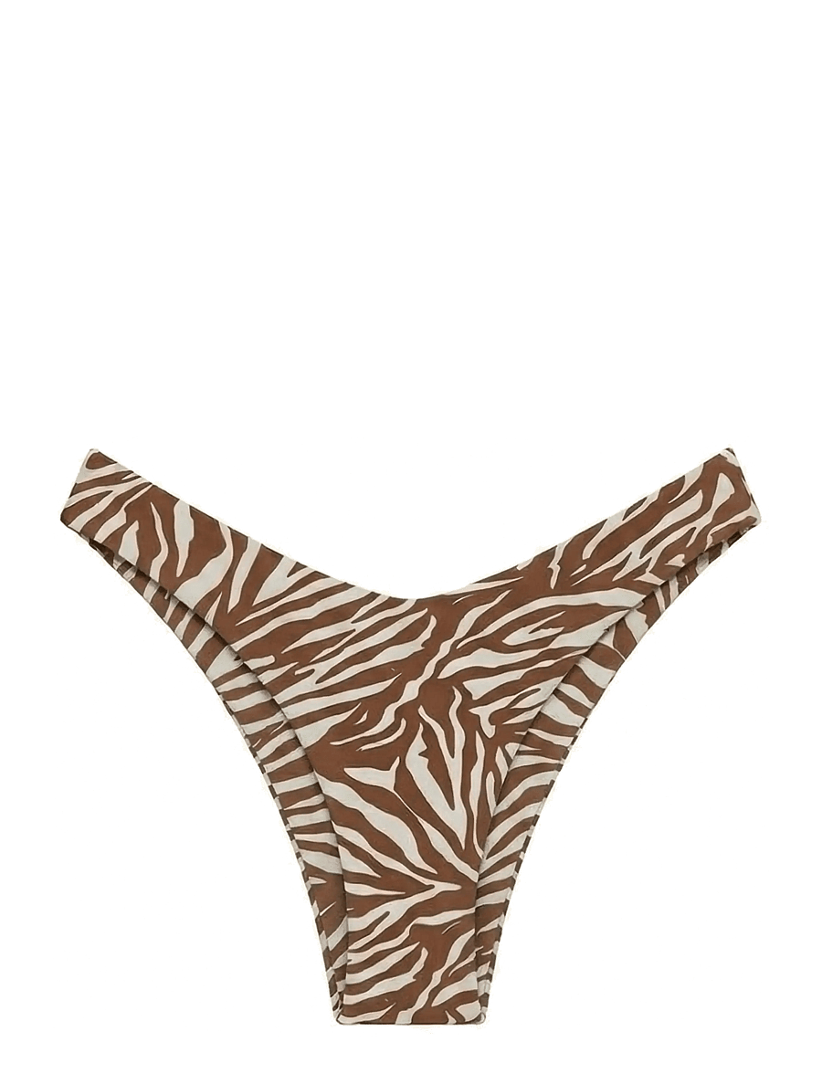 AYA Label - The Aphrodite Bottom - brazilian bikinis - zebra - 1