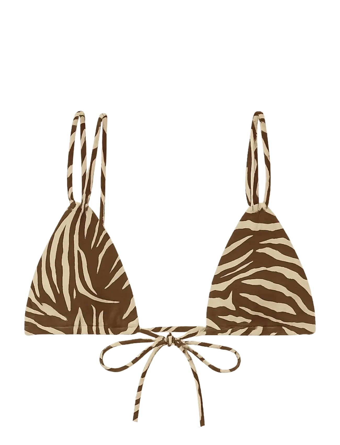 AYA Label The Rhea Top - Tøj - ZEBRA / brown
