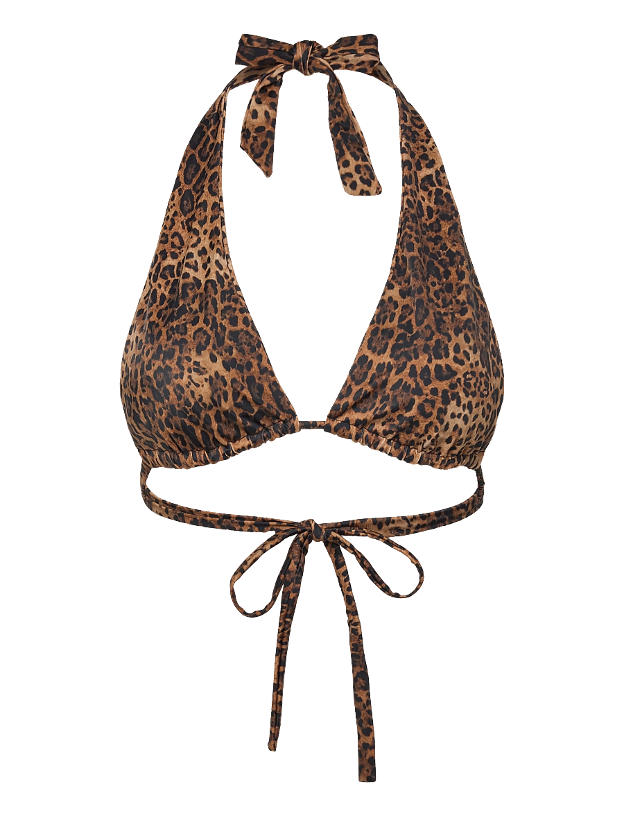 AYA Label - The Gaia Multi top - triangelformad bikinis - cheetah - 0