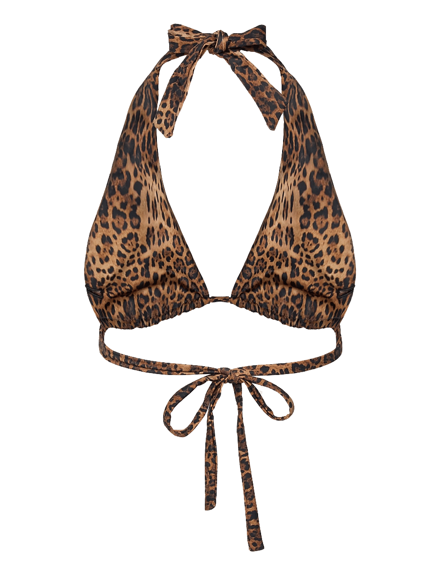 AYA Label - The Gaia Multi top - triangelformad bikinis - cheetah - 1