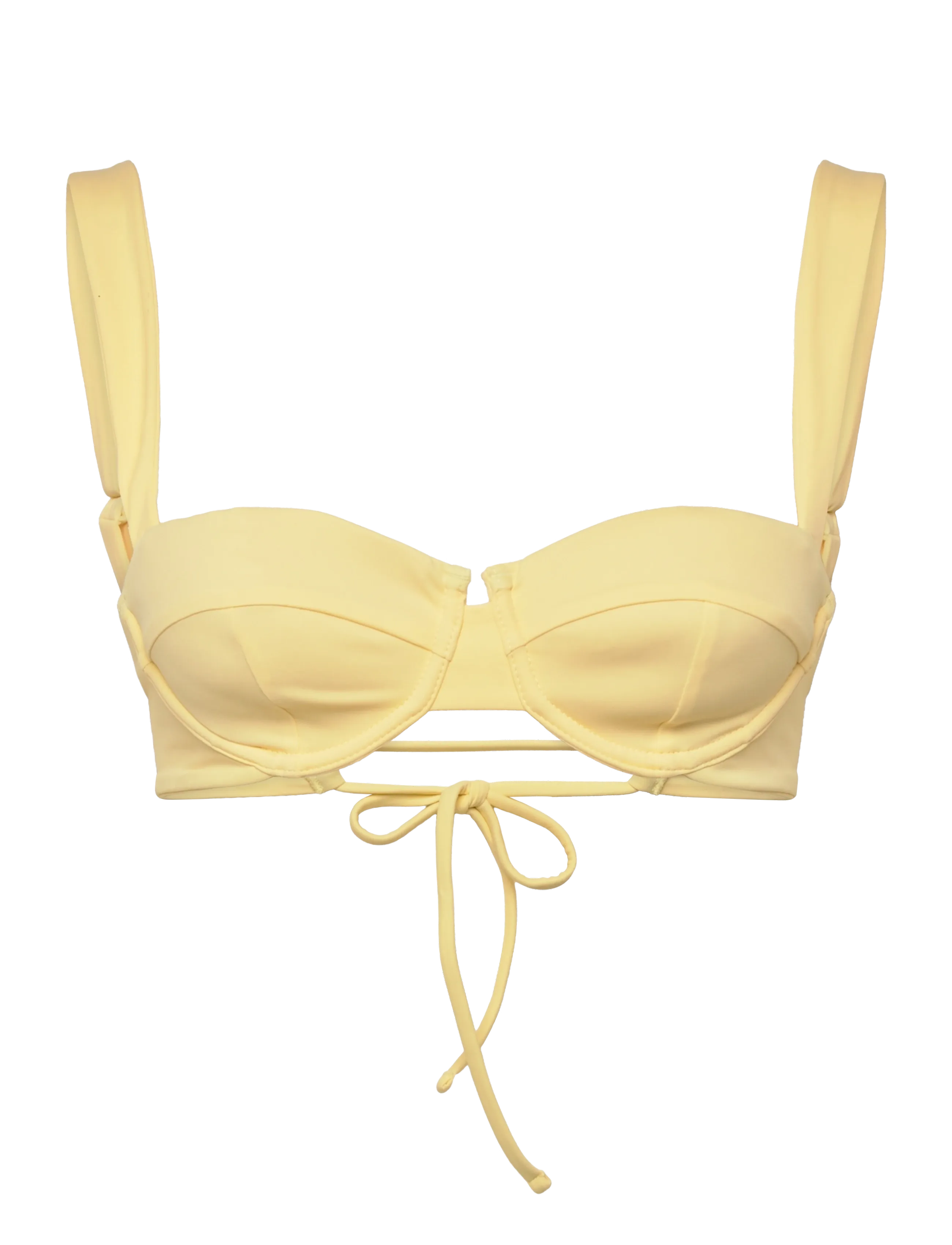 AYA LABEL The Clio Oberteil Gelb - XS - Damen