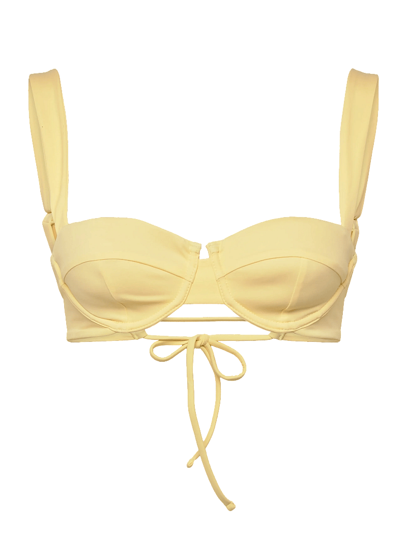 AYA Label - The Clio Top - bikini-oberteile mit bügel - butter yellow - 1