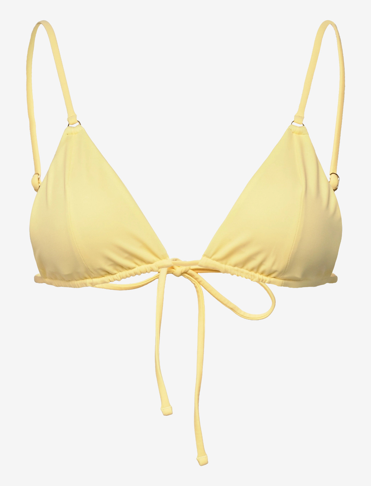 AYA Label - The Melia Top - bikinis med trekantform - butter yellow - 1