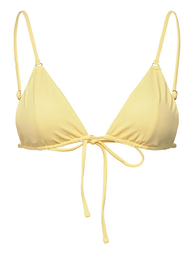 AYA Label - The Melia Top - bikinis med trekantform - butter yellow - 1