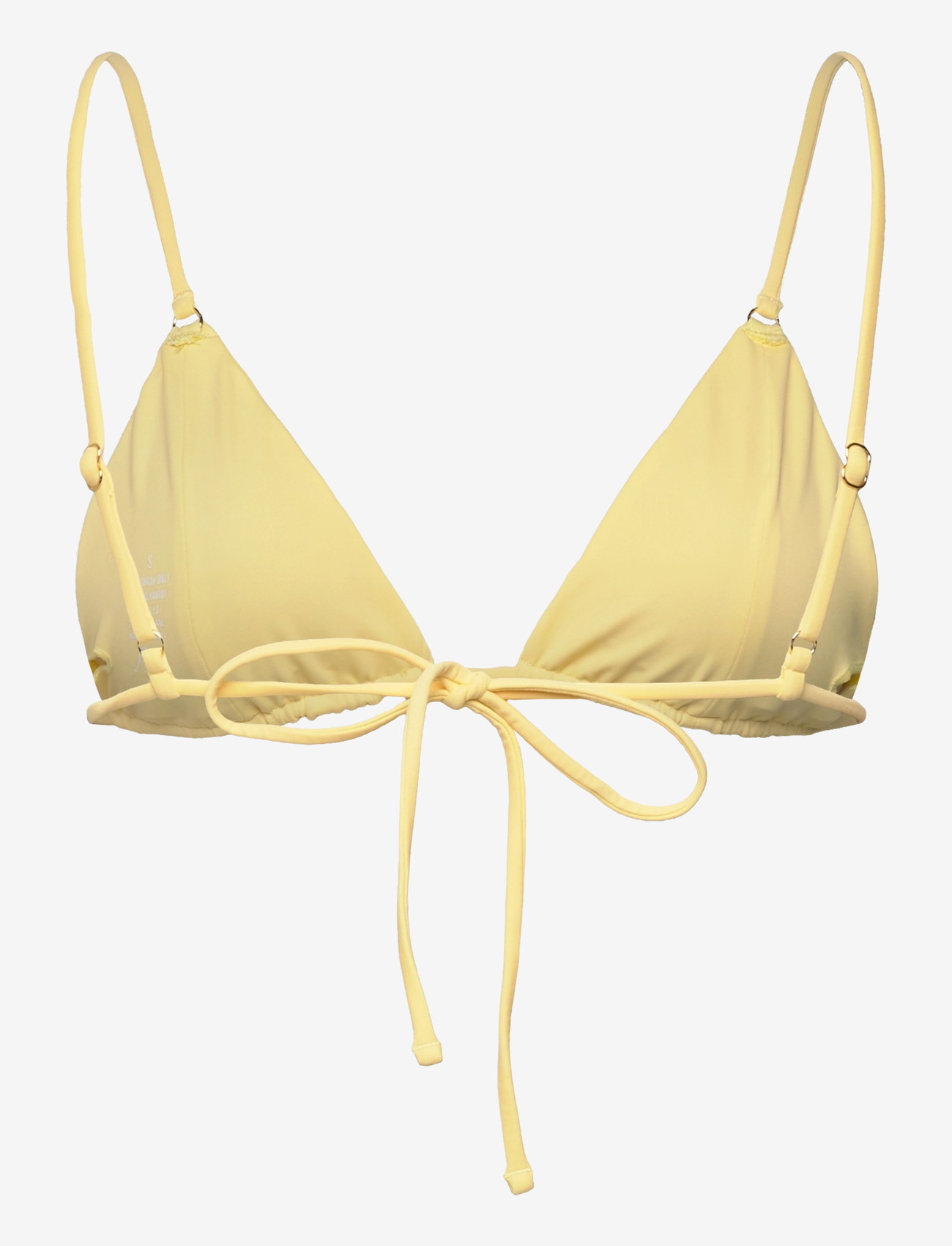 AYA Label - The Melia Top - bikinis med trekantform - butter yellow - 2