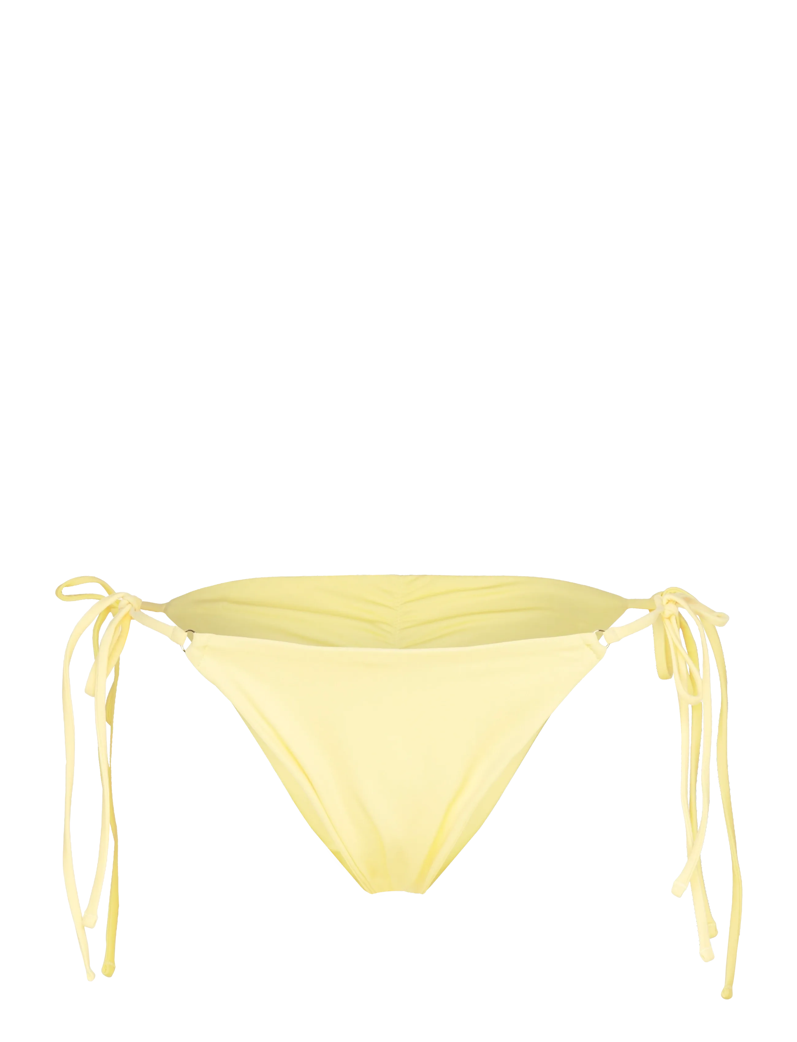 AYA Label The Melia Bottom - Side tie bikinier - BUTTER YELLOW / yellow