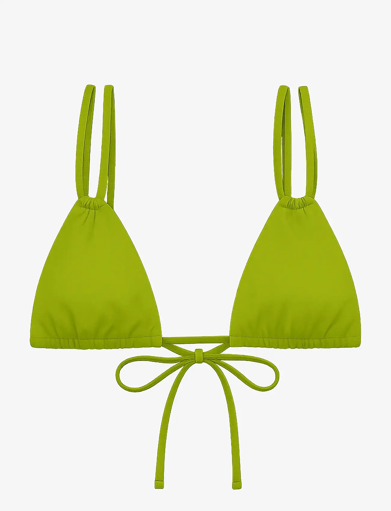 AYA Label - The Rhea Top - trekantsbikinier - lime green - 1